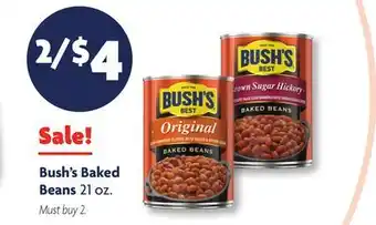 Family Dollar Bush's Baked Beans offer