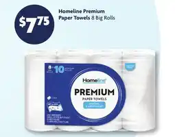 Family Dollar Homeline Premium Paper Towels offer