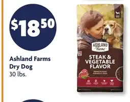 Family Dollar Ashland Farms Dry Dog offer