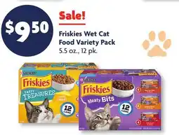 Family Dollar Friskies Wet Cat Food Variety Pack offer