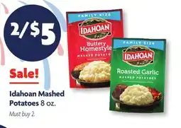 Family Dollar Idahoan Mashed Potatoes offer