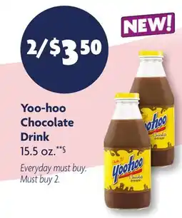 Family Dollar Yoo-hoo Chocolate Drink offer
