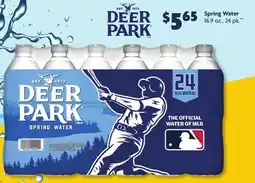 Family Dollar Deer Park Spring Water offer