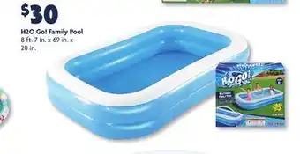 Family Dollar H2O Go! Family Pool offer