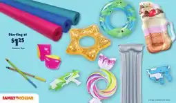Family Dollar Summer Toys offer