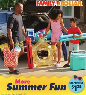 Family Dollar More Summer Fun offer