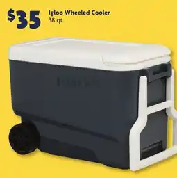 Family Dollar Igloo Wheeled Cooler offer