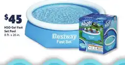 Family Dollar H2O Go! Fast Set Pool offer