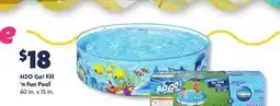 Family Dollar H2O Go! Fill 'n Fun Pool offer