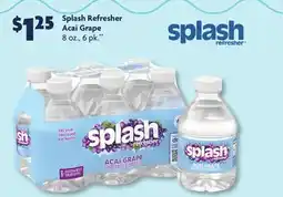Family Dollar Splash Refresher Acai Grape offer