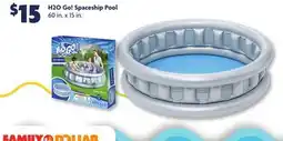 Family Dollar H2O Go! Spaceship Pool offer