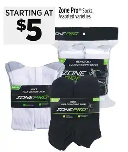 Dollar General Zone Pro Socks offer