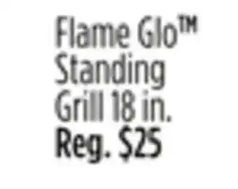 Dollar General Flame Glo Standing Grill offer