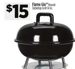 Dollar General Flame Glo Round Tabletop Grill offer