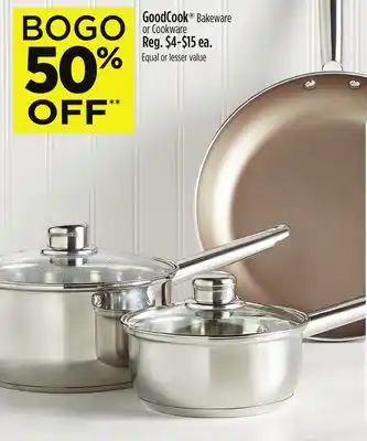 Dollar General GoodCook Bakeware or Cookware offer