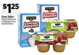 Dollar General Clover Valley Toaster Pastries offer