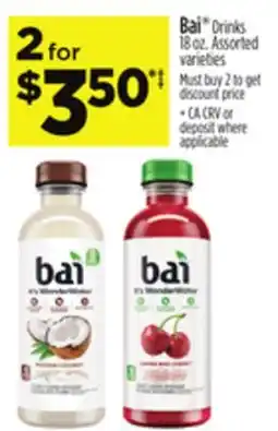 Dollar General Bai Drinks offer