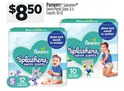 Dollar General Pampers Splashers Swim Pants offer