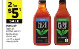Dollar General Pure Leaf Tea offer