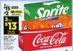 Dollar General Coca-Cola or Sprite offer