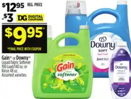 Dollar General Gain or Downy offer