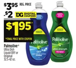 Dollar General Palmolive Ultra Dish Liquid OXY or Original offer