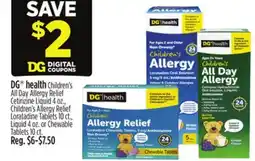 Dollar General DG health offer