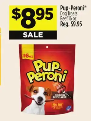 Dollar General Pup-Peroni Dog Treats Beef offer
