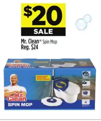 Dollar General Mr. Clean Spin Mop offer
