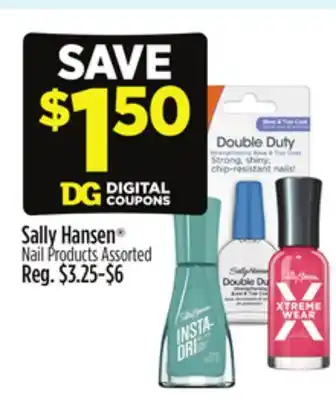 Dollar General Sally Hansen Nail Products offer