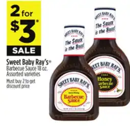 Dollar General Sweet Baby Ray's Barbecue Sauce offer