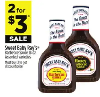 Dollar General Sweet Baby Ray's Barbecue Sauce offer