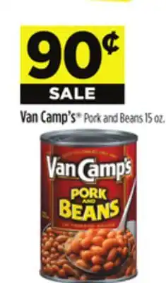 Dollar General Van Camp's Pork and Beans offer
