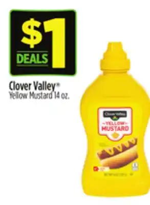 Dollar General Clover Valley Yellow Mustard offer