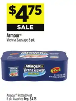 Dollar General Armour Vienna Sausage offer