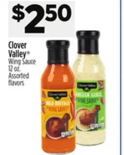 Dollar General Clover Valley Wing Sauce offer