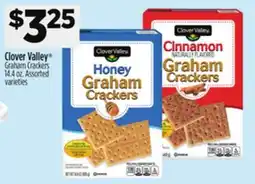 Dollar General Clover Valley Graham Crackers offer