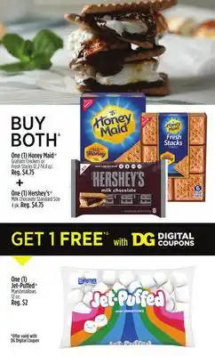 Dollar General Honey Maid Graham Crackers or Fresh Stacks offer