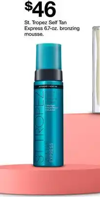 Target St. Tropez Self Tan Express 6.7-oz. bronzing mousse offer