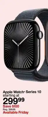 Target Apple Watch Series 10 offer