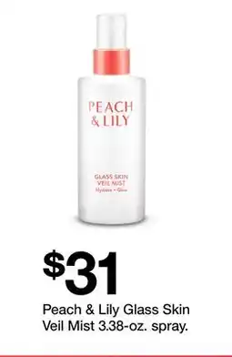 Target Peach & Lily Glass Skin Veil Mist 3.38 - oz. spray offer