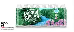 Target Poland Spring 32-pk. bottled water offer