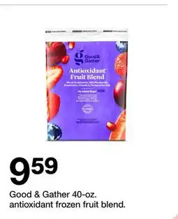 Target Good & Gather 40-oz. antioxidant frozen fruit blend offer