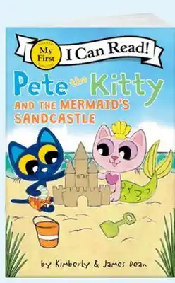 Target Pete the Kitty and The Mermaid's Sand Castle - Book offer