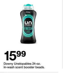 Target Downy Unstopables 24-oz. in-wash scent booster beads offer