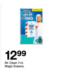 Target Mr. Clean 7-ct. Magic Erasers offer