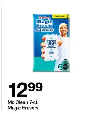 Target Mr. Clean 7-ct. Magic Erasers offer