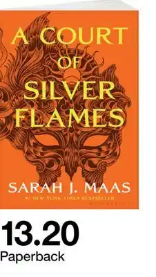 Target A COURT OF SILVER FLAMES offer