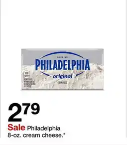 Target Philadelphia 8-oz. cream cheese offer