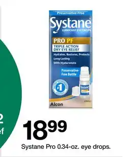 Target Systane Pro 0.34-oz. eye drops offer